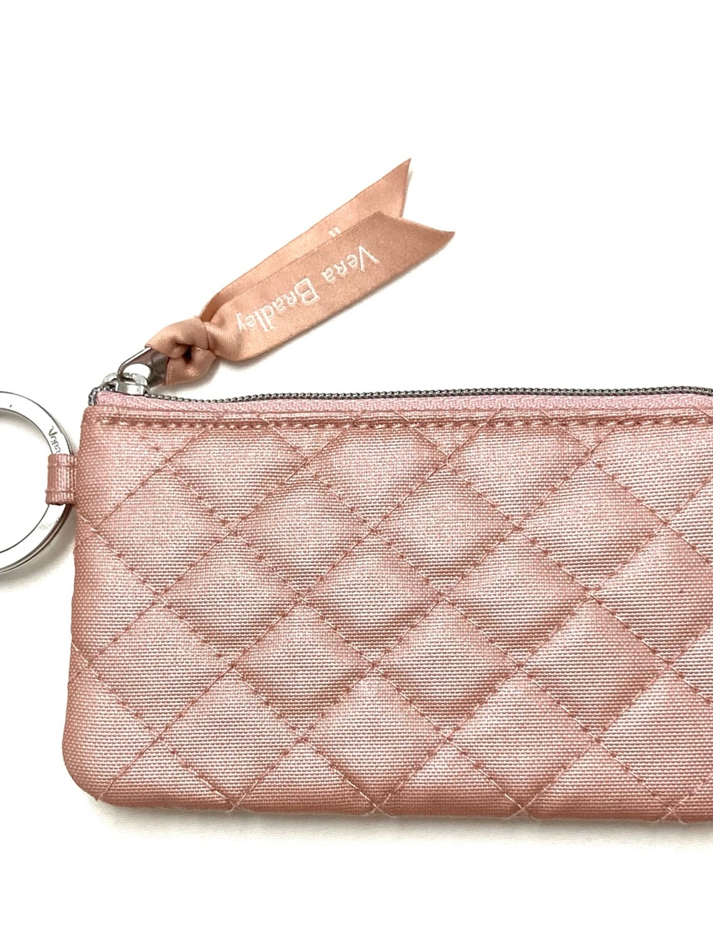Vera Bradley Quilted Metallic Rose Tote with Wristlet and ID Holder - Picture 9 of 12